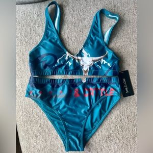 Coors &Cattle bathing suit Medium BRAND NEW